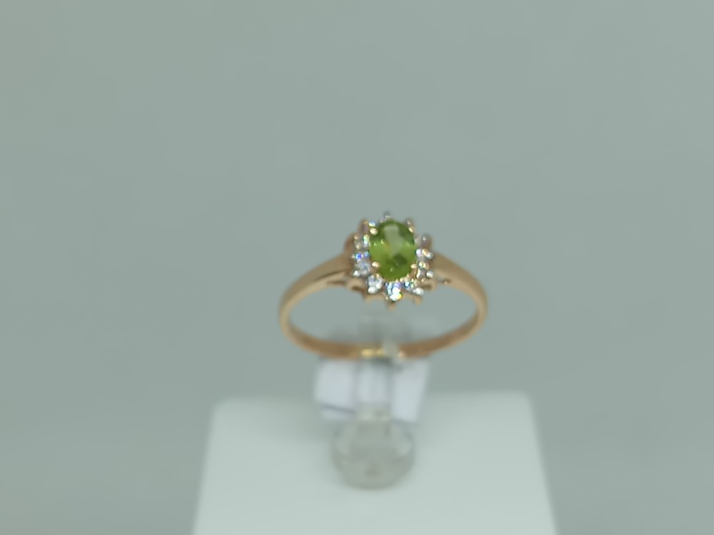 КОЛКМИ585 КОЛЬЦО С КАМНЯМИ (Au 585)