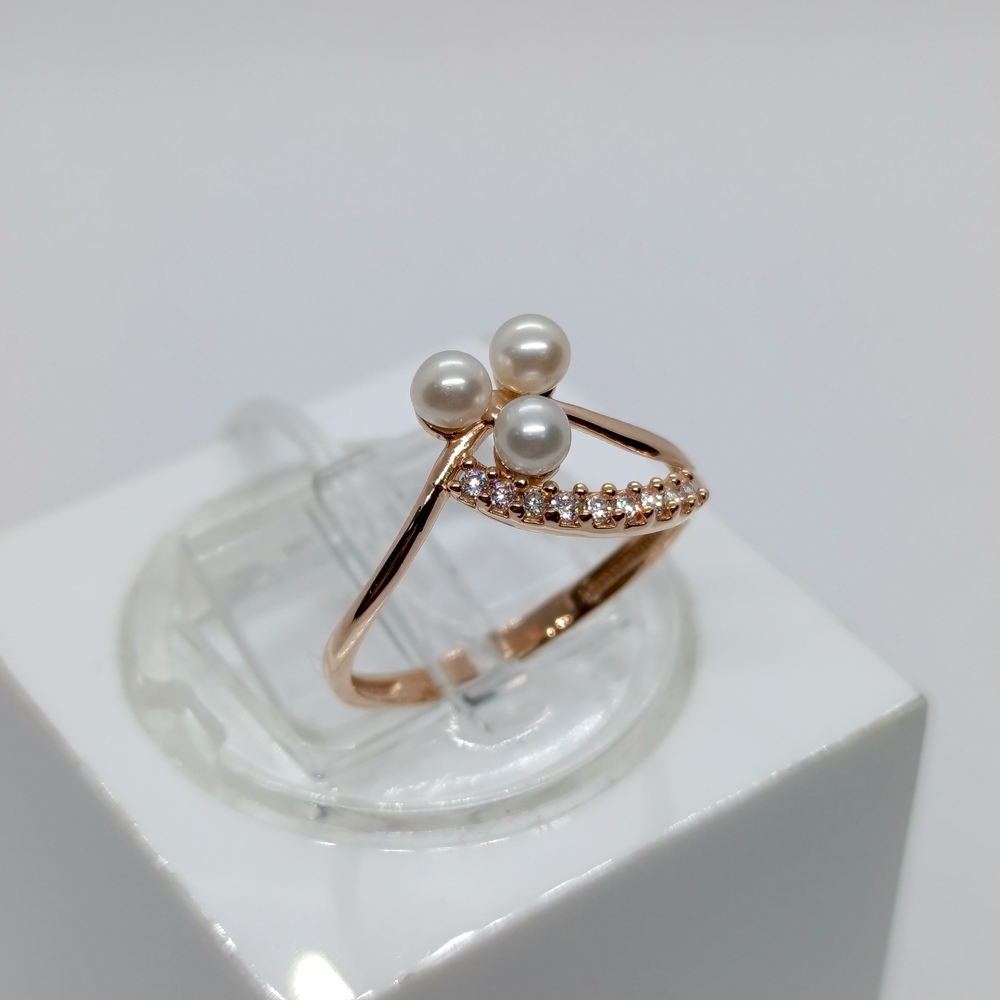 КОЛКМИ585 КОЛЬЦО С КАМНЯМИ (Au 585)