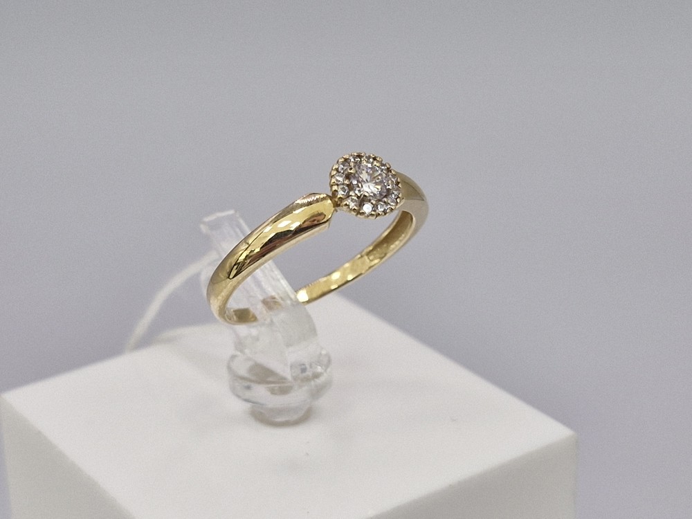 КОЛКМИ585 КОЛЬЦО С КАМНЯМИ (Au 585)