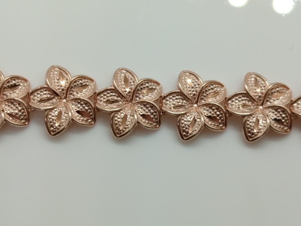 БРАСЛЕТ ПОЛНОВЕСНЫЙ Фантазия Au 585