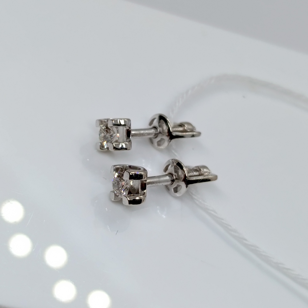 СЕРЬГИ БРИЛЛИАНТ (Au 585)