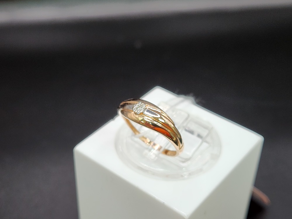 КОЛЬЦО БРИЛЛИАНТ Au 585