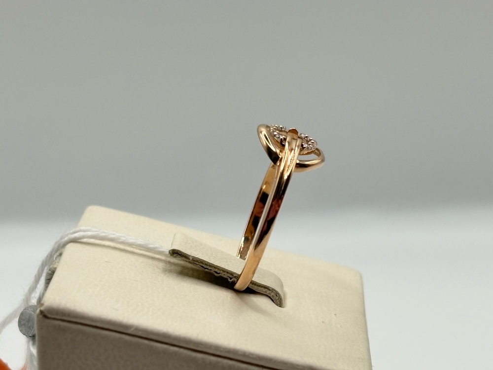 КОЛКМИ585 КОЛЬЦО С КАМНЯМИ (Au 585)