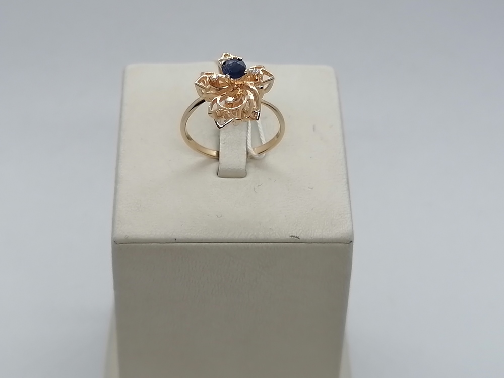 КОЛЬЦО БРИЛЛИАНТ Au 585