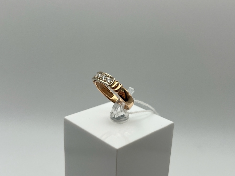 КОЛЬЦО БРИЛЛИАНТ Au 585