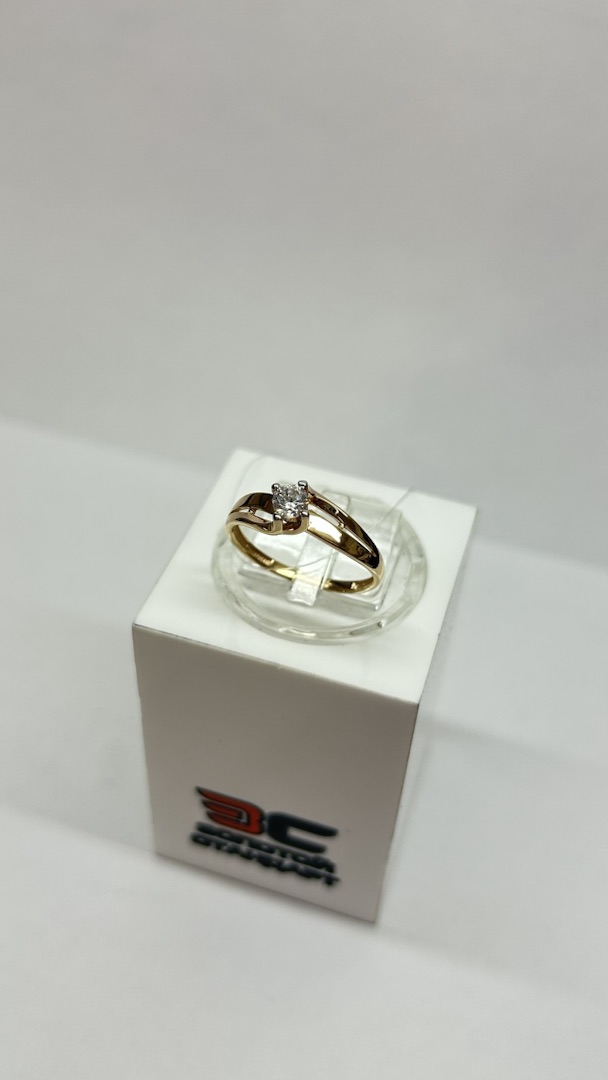 КОЛЬЦО С КАМНЕМ (Au 585)