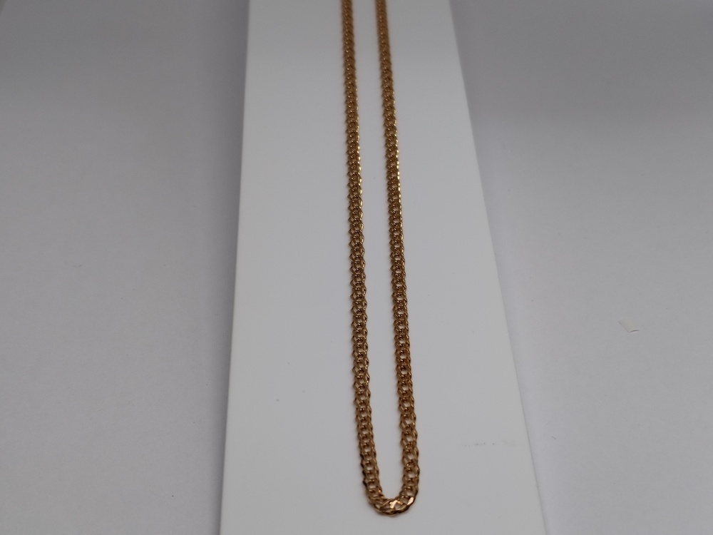 ЦЛР2585 ЦЕПЬ ПОЛНОВЕСНАЯ Ромб двойной (Au 585)