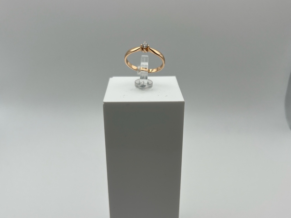 КОЛЬЦО БРИЛЛИАНТ Au 585