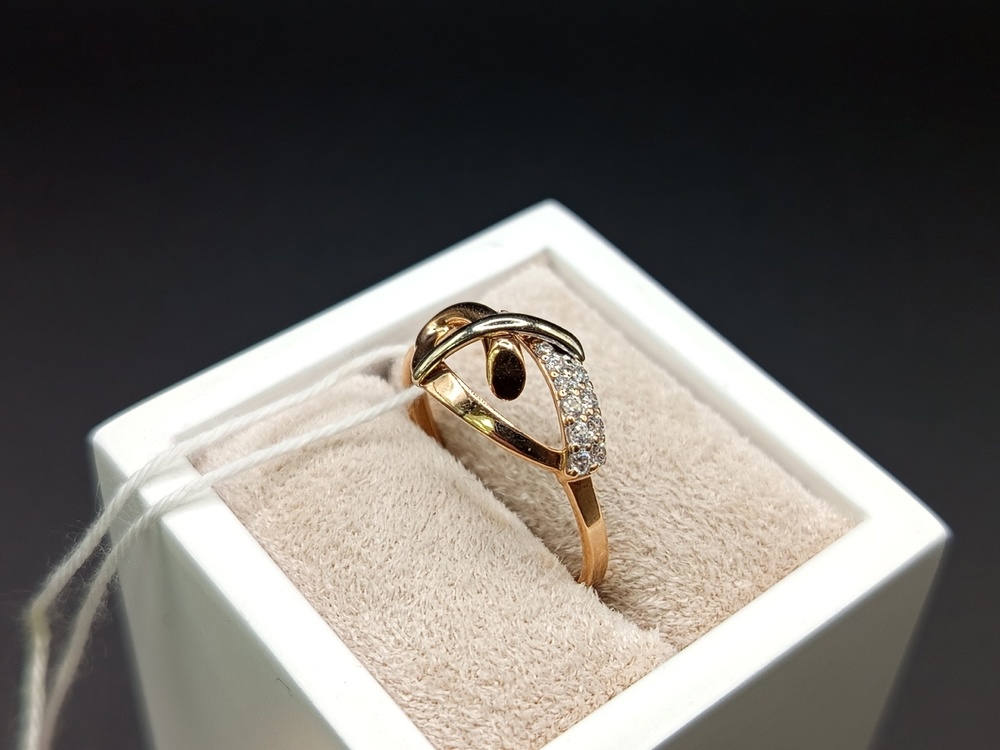 КОЛКМИ585 КОЛЬЦО С КАМНЯМИ (Au 585)