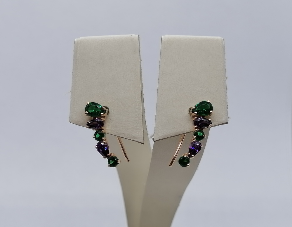 СЕРЬГИ КАФФЫ (Au 585)