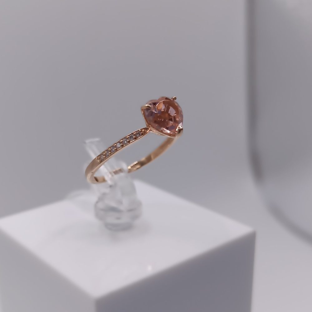 КОЛКМИ585 КОЛЬЦО С КАМНЯМИ (Au 585)