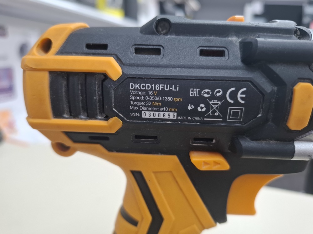Шуруповерт Deko DKCD16FU-LI;