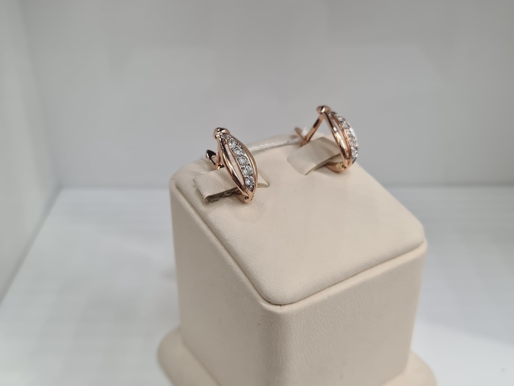 СЕРЬГИ С КАМНЯМИ (Au 585)