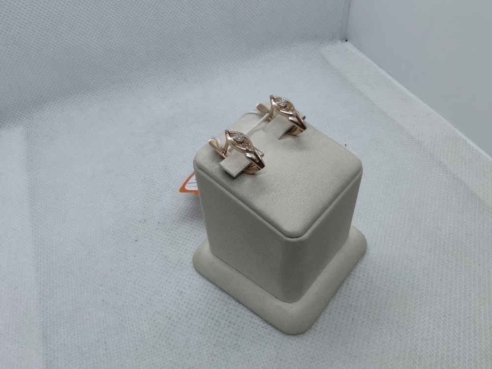 СЕРЬГИ С КАМНЯМИ (Au 585)