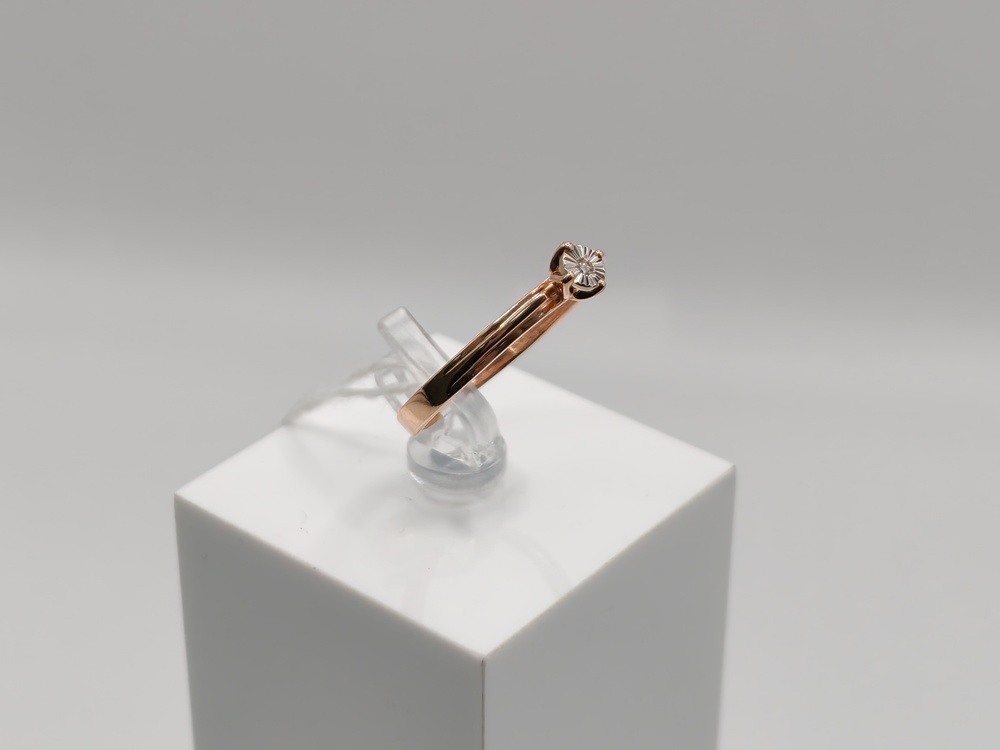 КОЛЬЦО БРИЛЛИАНТ Au 585