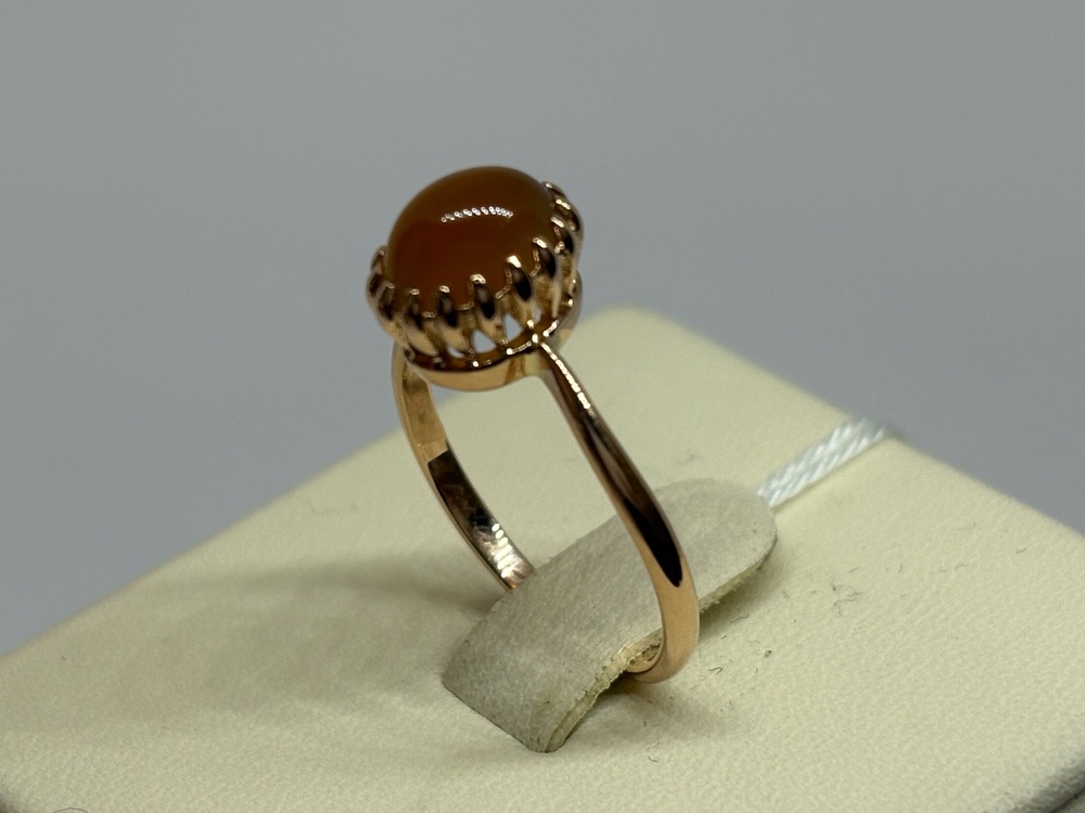 КОЛКМ585 КОЛЬЦО С КАМНЕМ (Au 585)