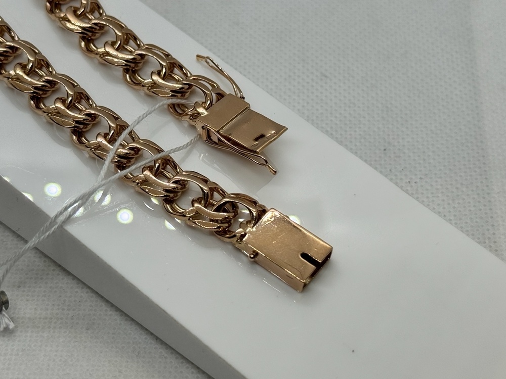 БРАСЛЕТ ПОЛНОВЕСНЫЙ Бисмарк (Au 585)