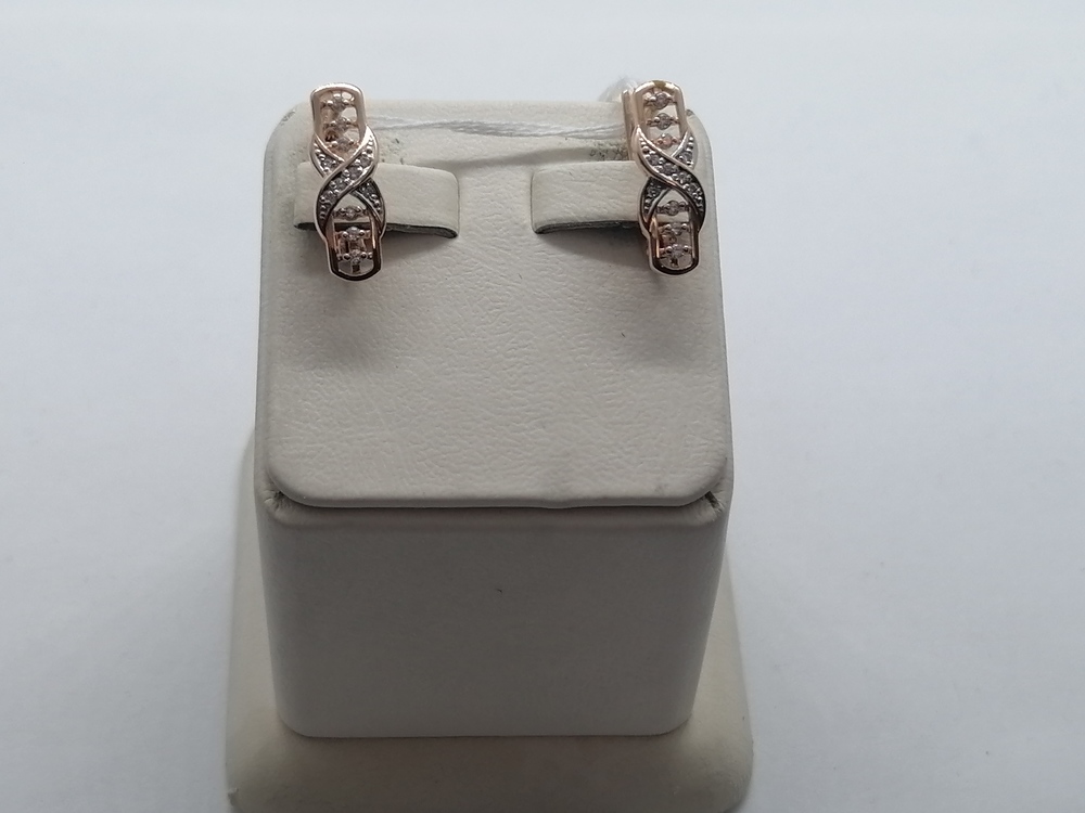 СЕРЬГИ С КАМНЯМИ (Au 585)