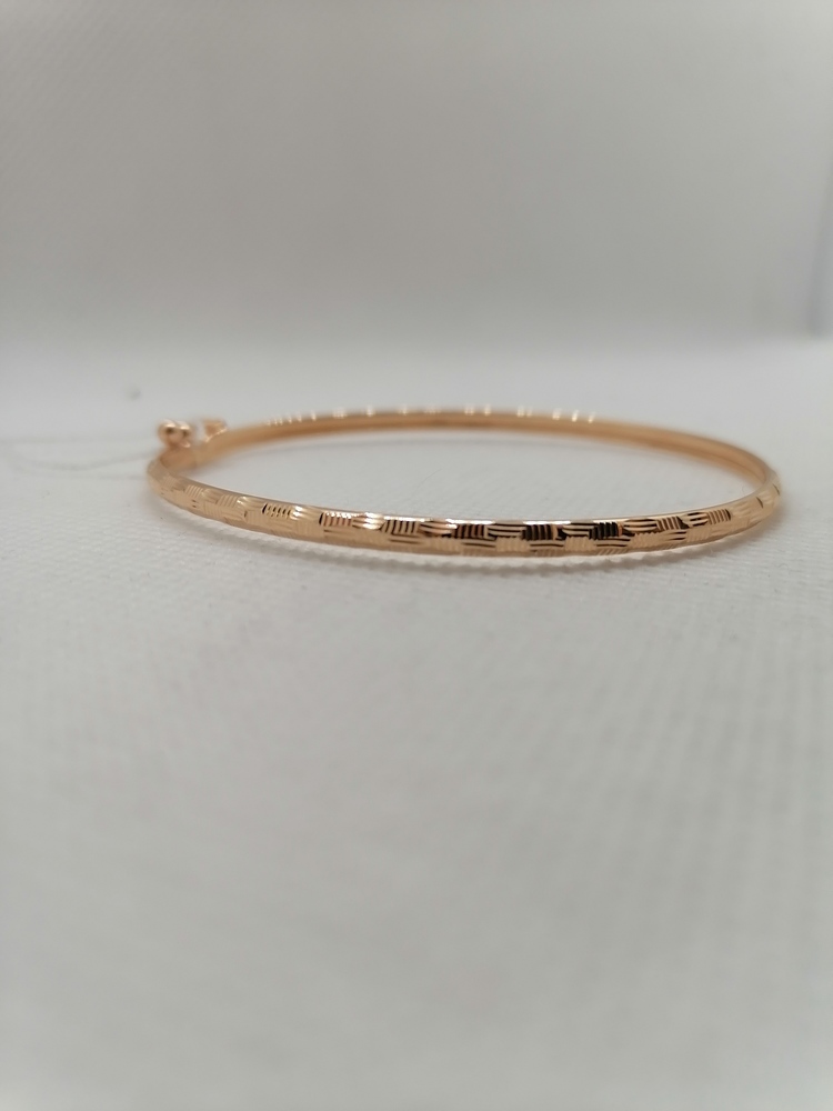 БРАСЛЕТ ЖЕСТКИЙ без камня (Au 585)