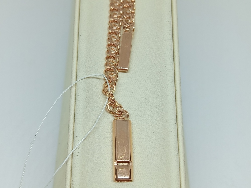 БРАСЛЕТ ПОЛНОВЕСНЫЙ Бисмарк арбский (Au 585)