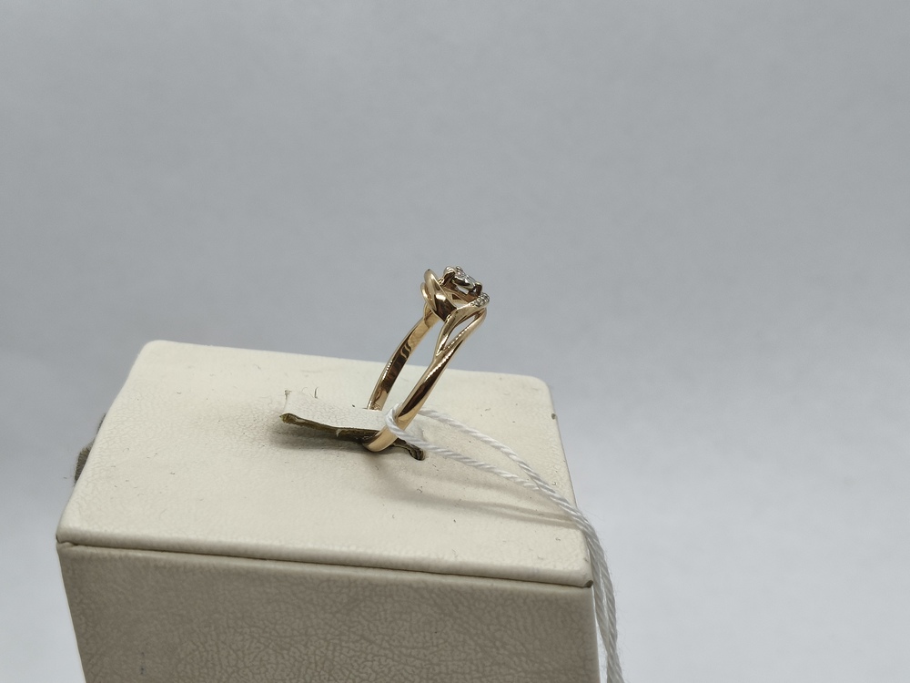 КОЛЬЦО БРИЛЛИАНТ Au 585