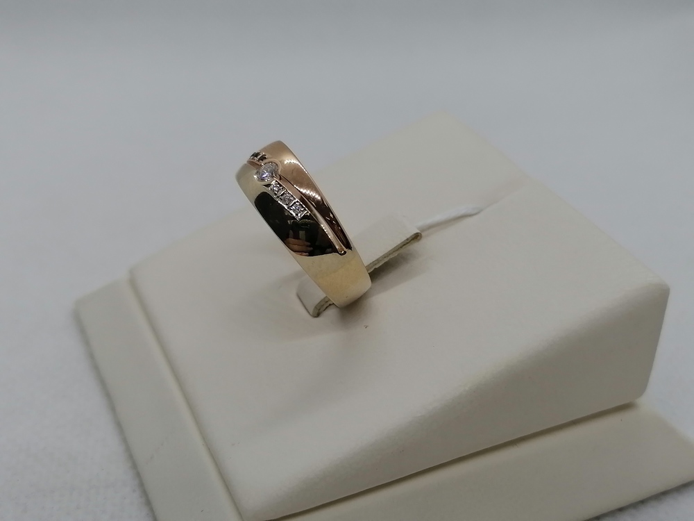 КОЛЬЦО БРИЛЛИАНТ Au 585