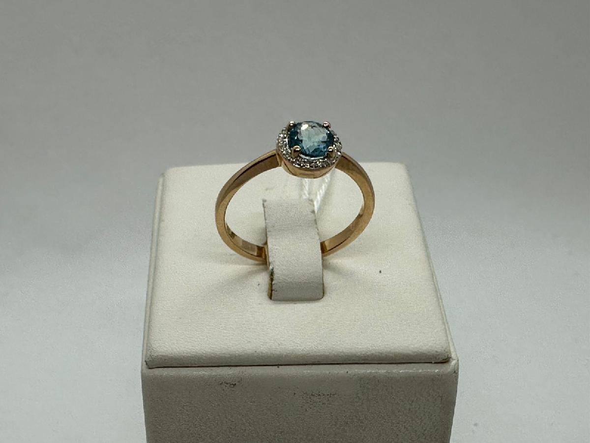 КОЛЬЦО БРИЛЛИАНТ Au 585