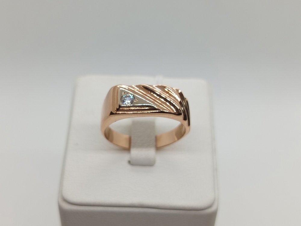 ПЕЧКМ585 ПЕЧАТКА С КАМНЕМ (Au 585)