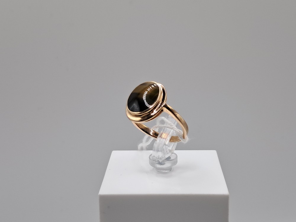 КОЛКМ585 КОЛЬЦО С КАМНЕМ (Au 585)