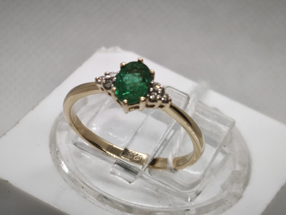 КОЛЬЦО БРИЛЛИАНТ Au 585