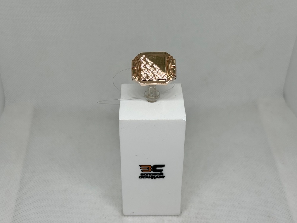 КОЛЬЦО ПЕЧАТКА без камня (Au 585)