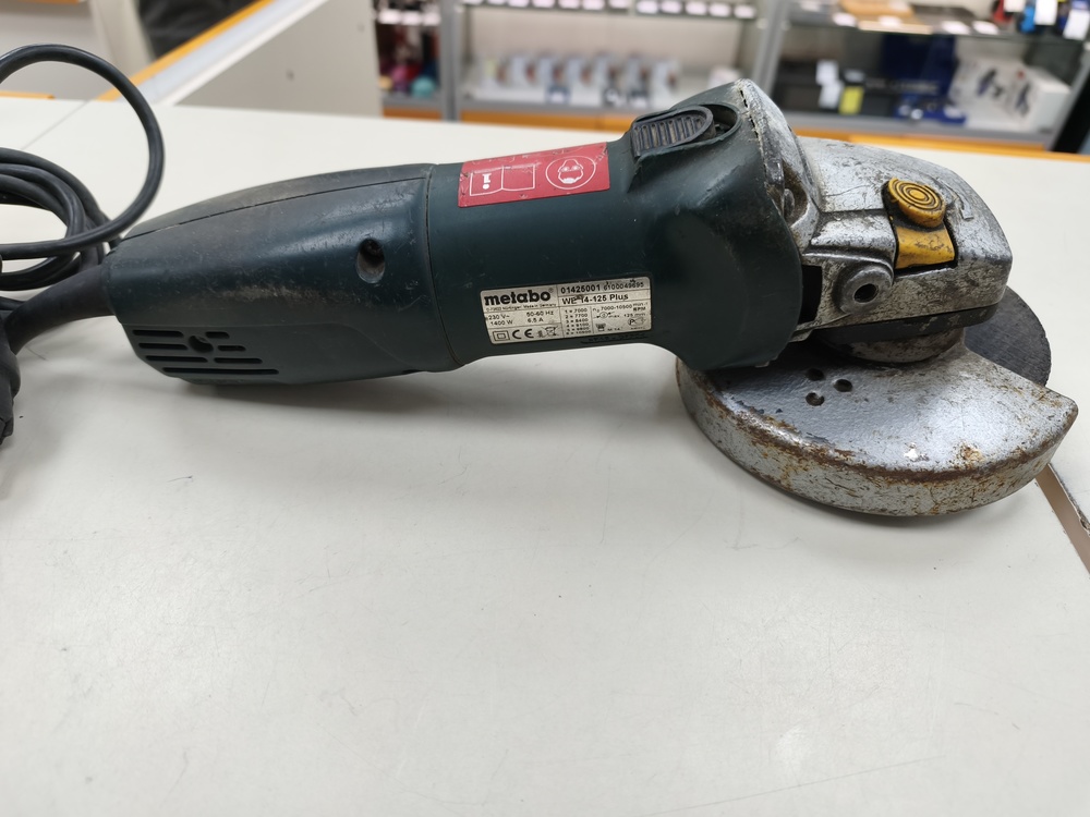 Угловая шлифмашина Metabo we 14-125 plus