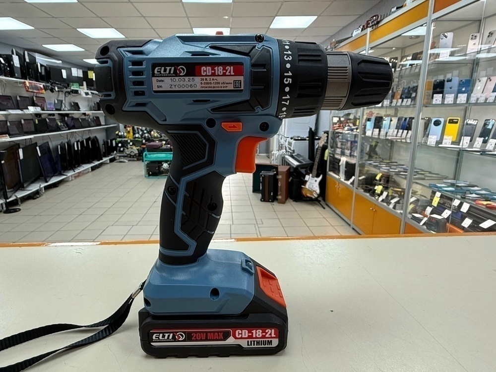 Шуруповерт ELTI CD-18-2L