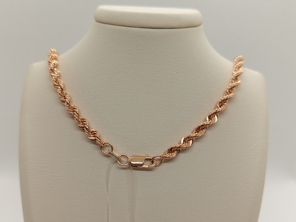 НЦ 12-099 ЦЕПЬ ПУСТОТЕЛАЯ Веревка (Au 585)