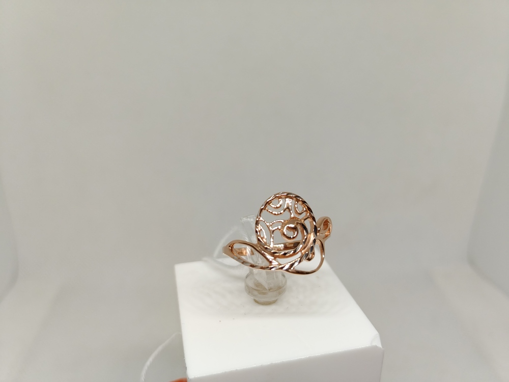 КОЛБКМ585 КОЛЬЦО БЕЗ КАМНЯ (Au 585)