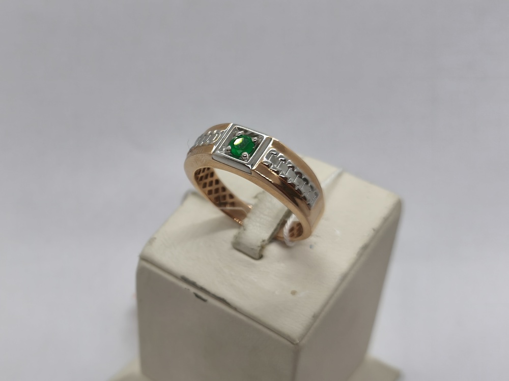 ПЕЧКМ585 ПЕЧАТКА С КАМНЕМ (Au 585)