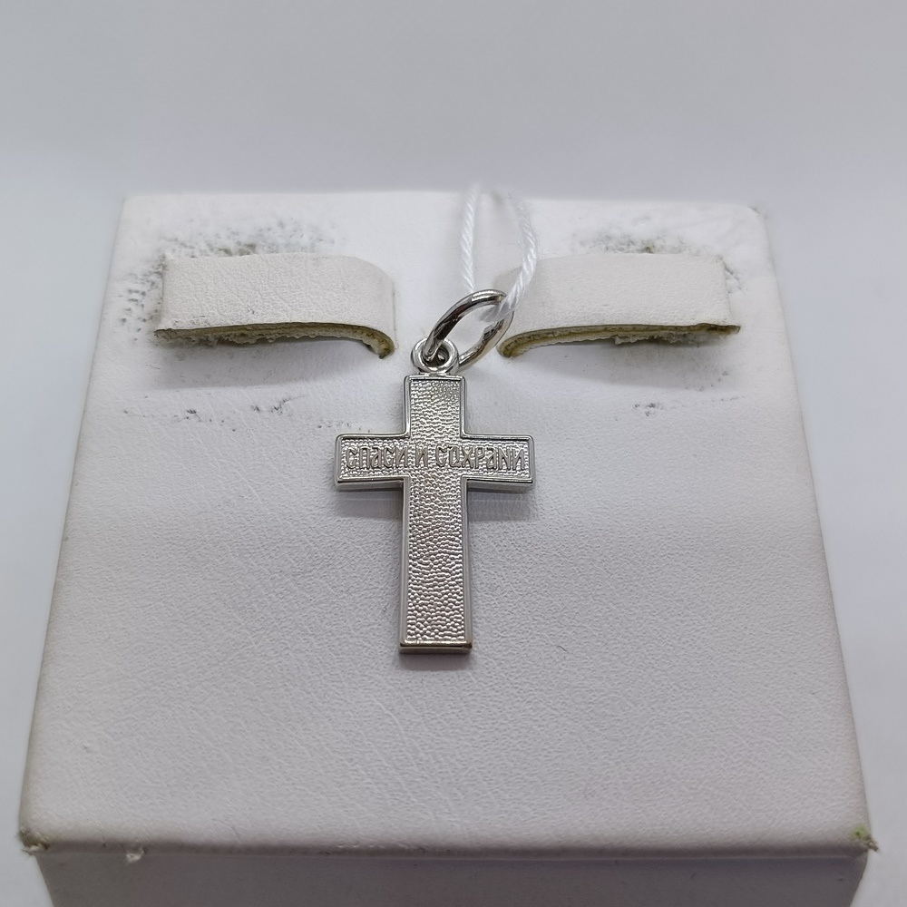 ПОДКБК585 ПОДВЕСКА КРЕСТ БЕЗ КАМНЯ (Au 585)