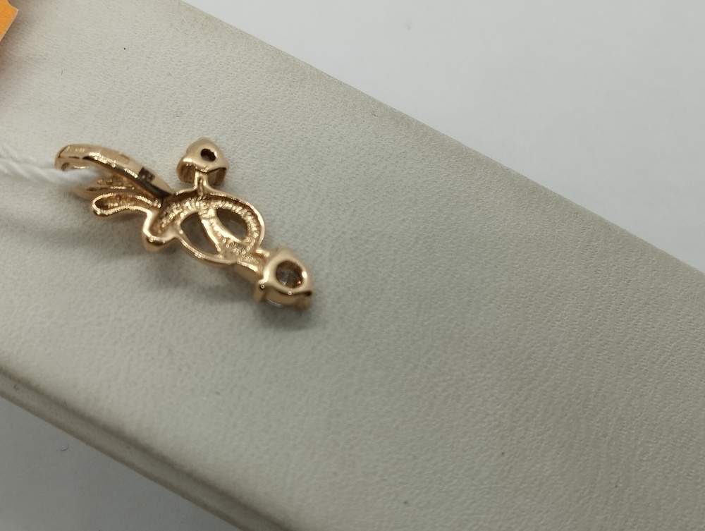 ПОДВЕСКА С КАМНЯМИ (Au 585)