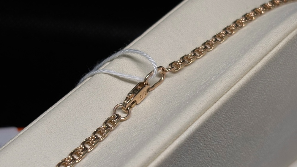 ЦЕПЬ ПОЛНОВЕСНАЯ Бисмарк (Au 585)