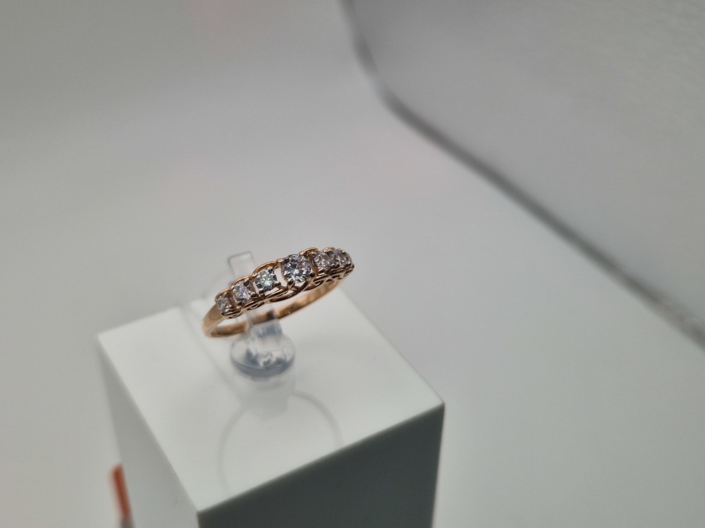 КОЛКМИ585 КОЛЬЦО С КАМНЯМИ (Au 585)