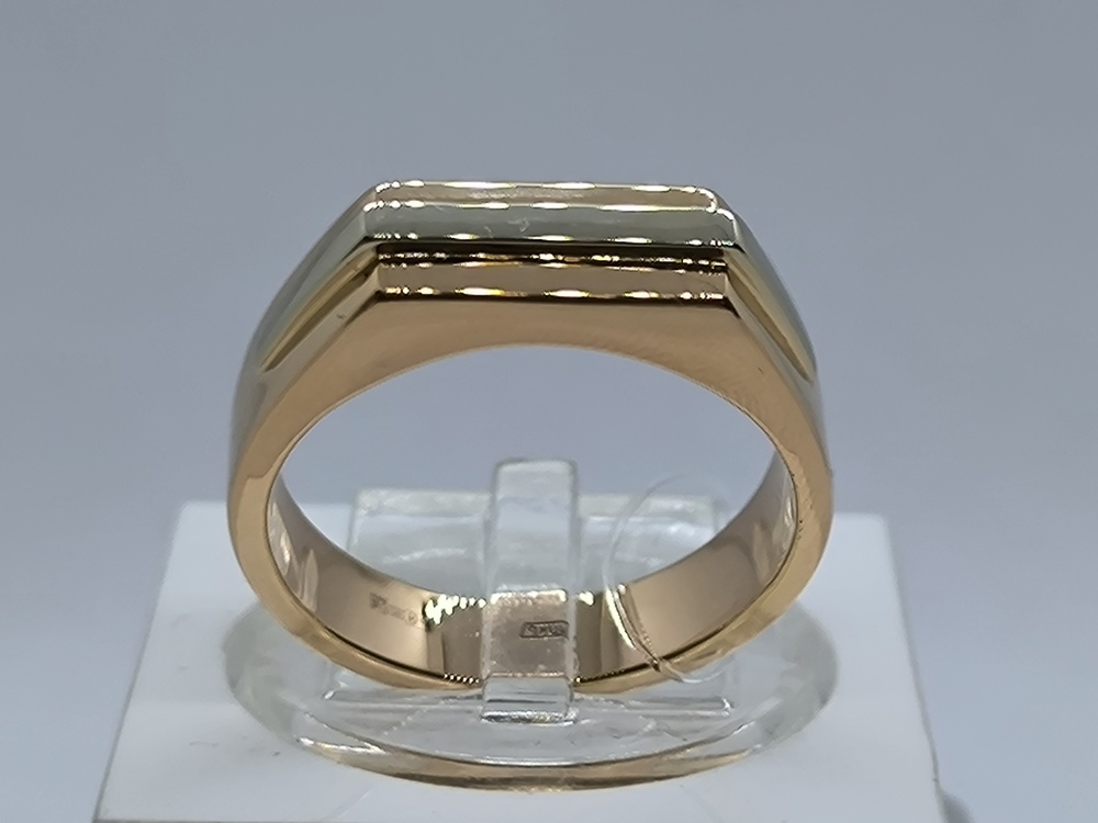 КОЛЬЦО ПЕЧАТКА без камня (Au 585)