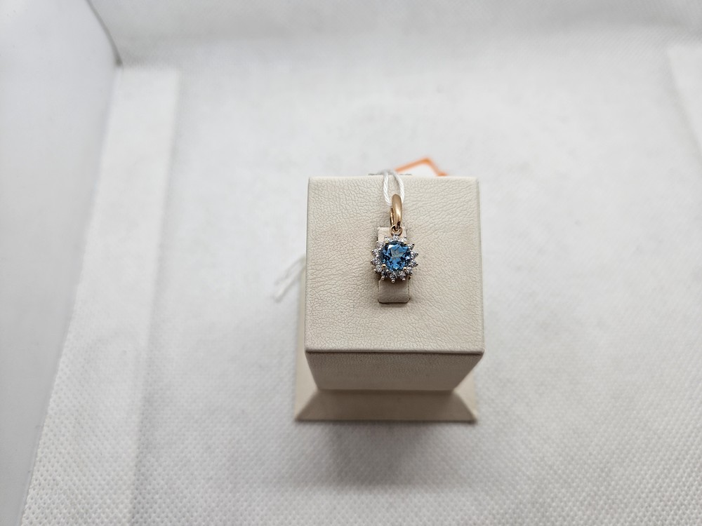 ПОДВЕСКА С КАМНЯМИ (Au 585)