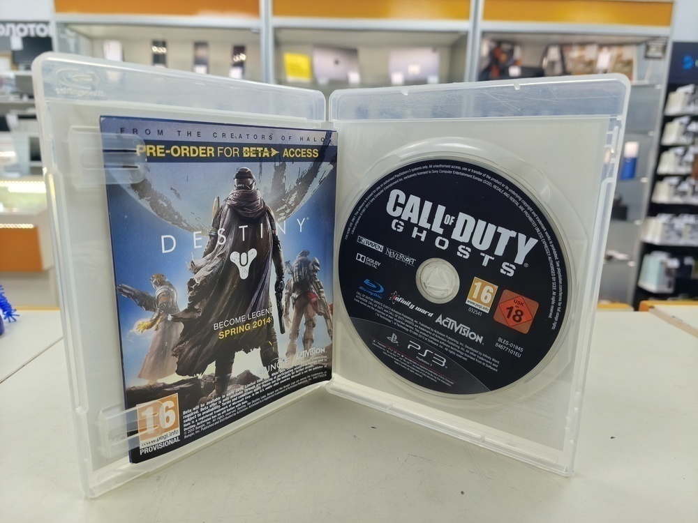 Игра Playstation 3 Call of Duty ghosts