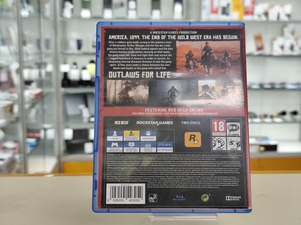 Игра Playstation 4 Red Dead Redemtion 2