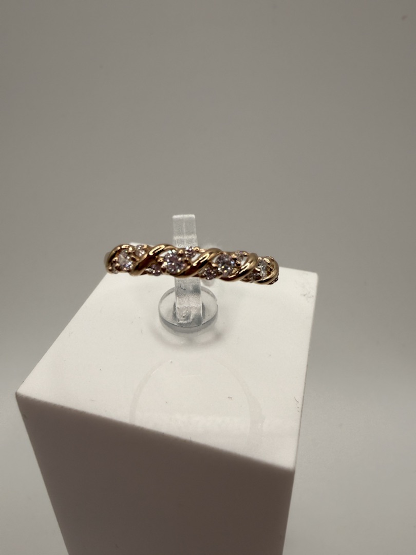 КОЛКМИ585 КОЛЬЦО С КАМНЯМИ (Au 585)