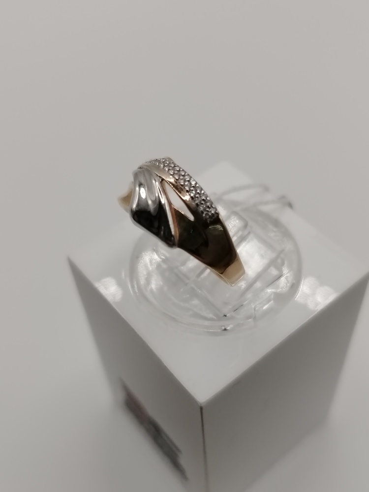 КОЛКМИ585 КОЛЬЦО С КАМНЯМИ (Au 585)