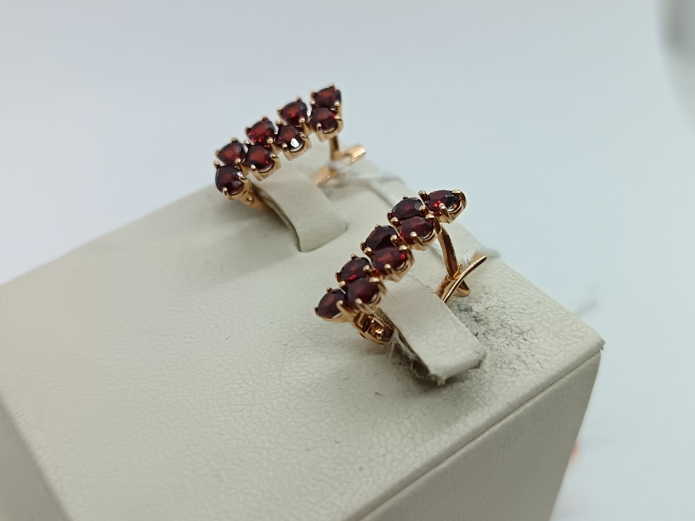 СЕРЬГИ С КАМНЯМИ (Au 585)