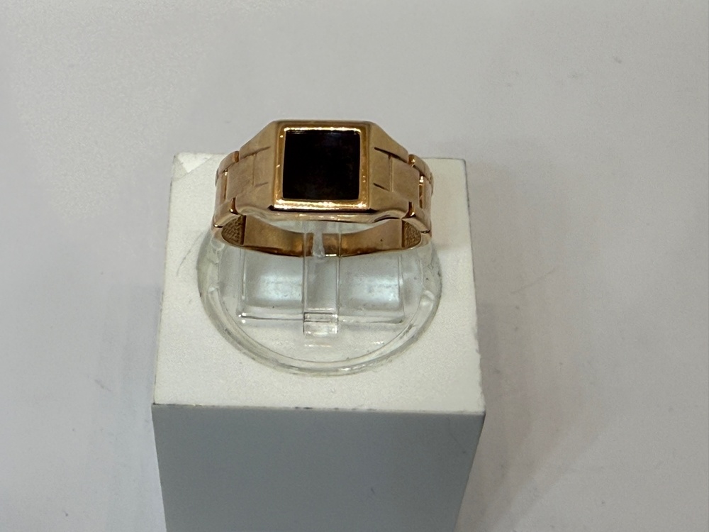 ПЕЧАТКА С КАМНЕМ (Au 585)