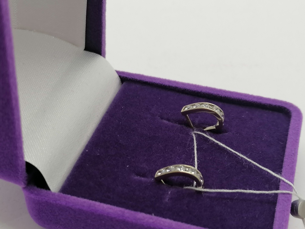 СЕРЬГИ С КАМНЯМИ (Au 585)