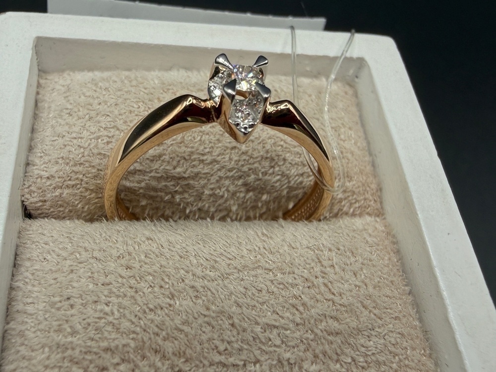 КОЛЬЦО БРИЛЛИАНТ (Au 585)